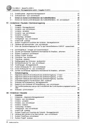 VW Fox Typ 5Z ab 2003 Karosserie Montagearbeiten Außen Reparaturanleitung