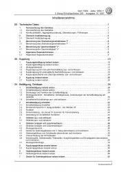 VW Golf 2 19 (84-92) 5 Gang Schaltgetriebe 020 Kupplung Reparaturanleitung PDF