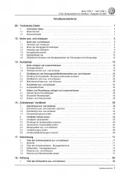 VW Golf 4 1J (97-06) 4-Zyl. 1,8l Benzinmotor 125-180 PS Reparaturanleitung PDF