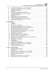 VW Golf 6 Cabriolet Karosserie Montagearbeiten Innen Reparaturanleitung PDF