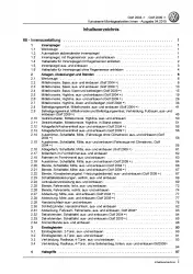 VW Golf 6 1K/5K (08-12) Karosserie Montagearbeiten Innen Reparaturanleitung PDF