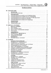 VW Golf 6 1K/5K (08-12) 4-Zyl. 1,6l Dieselmotor 75-105 PS Reparaturanleitung PDF