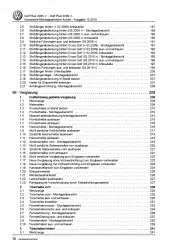 VW Golf 5 Plus 5M 2003-2008 Karosserie Montagearbeiten Außen Reparaturanleitung