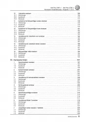 VW Golf 5 Plus 2003-2008 Karosserie Unfall Instandsetzung Reparaturanleitung PDF