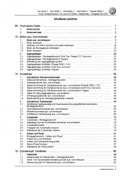 VW Golf 5 Plus 5M 2003-2008 Benzinmotor 152-211 PS Reparaturanleitung PDF