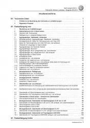 VW Golf 6 Variant 2009-2013 Fahrwerk Achsen Lenkung Reparaturanleitung PDF