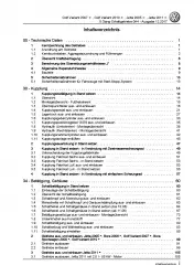 VW Golf 6 Variant 5 Gang Schaltgetriebe Kupplung 0A4 Reparaturanleitung PDF