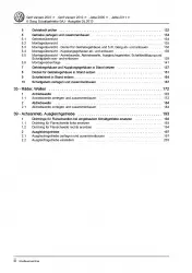 VW Golf 6 Variant (09-13) 6 Gang Schaltgetriebe 0AJ Kupplung Reparaturanleitung