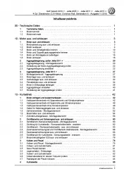 VW Golf 6 Variant 2009-2013 2,0l Dieselmotor 110-140 PS Reparaturanleitung PDF