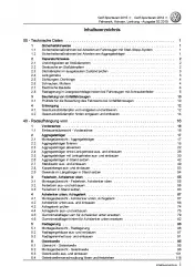 VW Golf 7 Sportsvan AM (14-18) Fahrwerk Achsen Lenkung Reparaturanleitung PDF