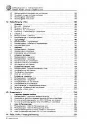 VW Golf 7 Sportsvan Typ AM (14-18) Fahrwerk Achsen Lenkung Reparaturanleitung