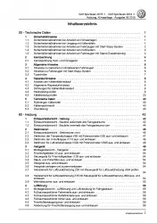 VW Golf 7 Sportsvan ab 2018 Heizung Belüftung Klimaanlage Reparaturanleitung PDF