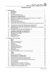 VW Golf 3 Cabrio 1E 1993-1998 Elektrische Anlage Elektrik Reparaturanleitung PDF