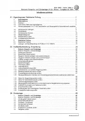 VW Golf 3 Cabrio 1E/1V Motronic Einspritz- Zündanlage Reparaturanleitung PDF