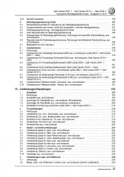 VW Jetta 5 Typ 1K 2004-2010 Karosserie Montagearbeiten Innen Reparaturanleitung