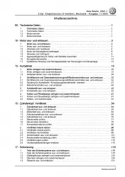 VW New Beetle (97-10) 2,3l Benzinmotor 170 PS 4V Mechanik Reparaturanleitung PDF