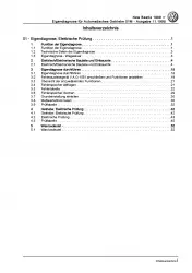 VW New Beetle (97-10) Eigendiagnose Automatikgetriebe 01M Reparaturanleitung PDF