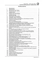 VW Passat 3 35 (88-93) Instandhaltung Inspektion Wartung Reparaturanleitung PDF