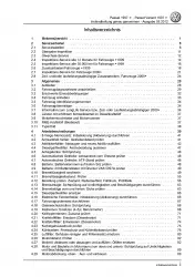 VW Passat 5 3B (96-05) Instandhaltung Inspektion Wartung Reparaturanleitung PDF