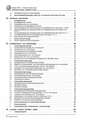 VW Passat 5 3B 1996-2005 Elektrische Anlage Elektrik Systeme Reparaturanleitung