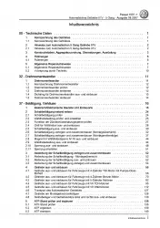 VW Passat 5 Typ 3B (96-05) 5 Gang Automatikgetriebe 01V Reparaturanleitung PDF