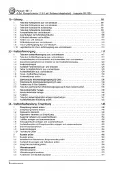 VW Passat 5 3B 1996-2005 4-Zyl. 1,6l Benzinmotor 102 PS Reparaturanleitung PDF