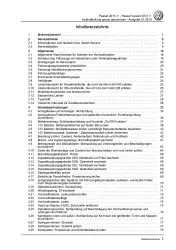 VW Passat 8 Typ 3G 2014-2019 Instandhaltung Inspektion Reparaturanleitung PDF