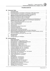 VW Passat 8 3G 2014-2019 Karosserie Montagearbeiten Innen Reparaturanleitung PDF