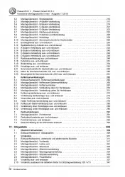 VW Passat 8 3G 2014-2019 Karosserie Montagearbeiten Innen Reparaturanleitung PDF