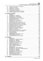 VW Passat Variant 3G 2014-2019 Karosserie Montage Außen Reparaturanleitung PDF