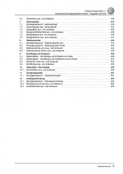 VW Passat Variant 3G (14-19) Karosserie Montagearbeiten Außen Reparaturanleitung
