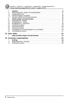 VW Passat 8 3G ab 2019 6 Gang Automatikgetriebe 0DD DSG DKG Reparaturanleitung