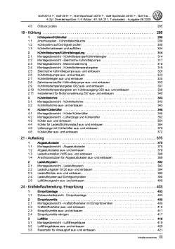 VW Passat 8 3G ab 2019 4-Zyl. 1,4l Benzinmotor 122-140 PS Reparaturanleitung PDF