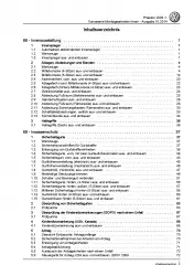 VW Phaeton 3D 2001-2016 Karosserie Montagearbeiten Innen Reparaturanleitung PDF