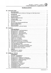 VW Polo 5 6C 2014-2017 5 Gang Schaltgetriebe 0CF Kupplung Reparaturanleitung PDF