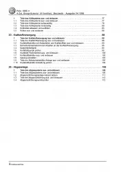 VW Polo 3 6N 1994-2002 1,4l Benzinmotor 100 PS Mechanik Reparaturanleitung PDF