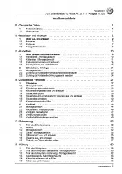 VW Polo 5 6R (09-14) 3-Zyl. 4V 1,2l Benzinmotor 60-70 PS Reparaturanleitung PDF