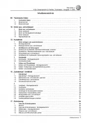 VW Polo 4 9N 2001-2010 4-Zyl. 1,8l Benzinmotor GTI 150 PS Reparaturanleitung PDF