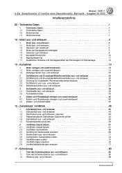 VW Sharan 7M (95-10) 2,0l Benzinmotor Mechanik 115 PS Reparaturanleitung PDF