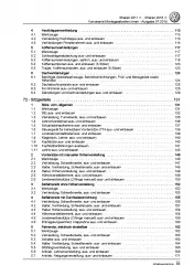 VW Sharan Typ 7N ab 2010 Karosserie Montagearbeiten Innen Reparaturanleitung PDF