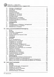 VW Sharan Typ 7N ab 2010 Karosserie Montagearbeiten Außen Reparaturanleitung PDF