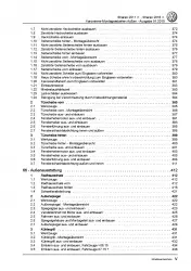 VW Sharan Typ 7N ab 2010 Karosserie Montagearbeiten Außen Reparaturanleitung PDF