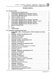 VW Sharan Typ 7N 2010-2015 Kardanwelle Achsantrieb hinten Reparaturanleitung