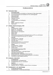 VW T-Roc A1 ab 2017 Elektrische Anlage Elektrik Systeme Reparaturanleitung PDF