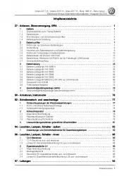 VW T-Roc A1 ab 2017 Allgemeine Infos Elektrische Anlage Reparaturanleitung PDF