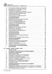 VW Tiguan Typ 5N (11-16) Elektrische Anlage Elektrik Systeme Reparaturanleitung