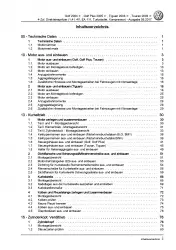 VW Tiguan 5N (07-16) 4-Zyl. 1,4l Benzinmotor 140-170 PS Reparaturanleitung PDF