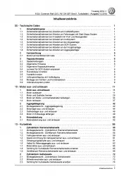 VW Touareg CR ab 2018 3,0l Dieselmotor TDI 231-258 PS Reparaturanleitung PDF