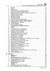 VW Touran Typ 1T 2003-2015 Karosserie Montagearbeiten Außen Reparaturanleitung