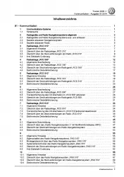 VW Touran Typ 1T 2003-2015 Radio Navigation Kommunikation Reparaturanleitung PDF
